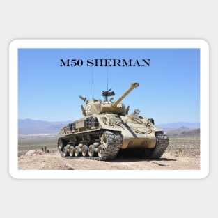 M50 Sherman Tank Magnet